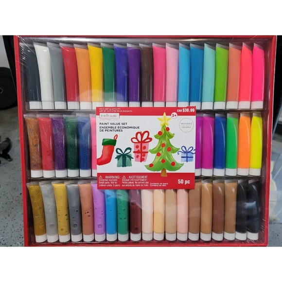 Creatology, Paint Value Set, 50 paints, Washable, Kids Art & Activity Set - New - Picture 1 of 10